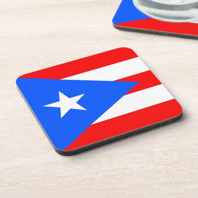 Puerto Rico  Beverage Coaster (Left Side)