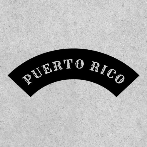 Puerto Rico Biker Patch