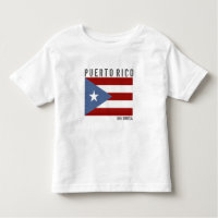 Puerto Rico Boricua Toddler T-shirt