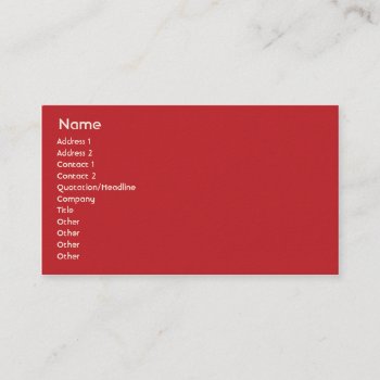 Puerto Rico - Business Business Card by ZazzleProfileCards at Zazzle
