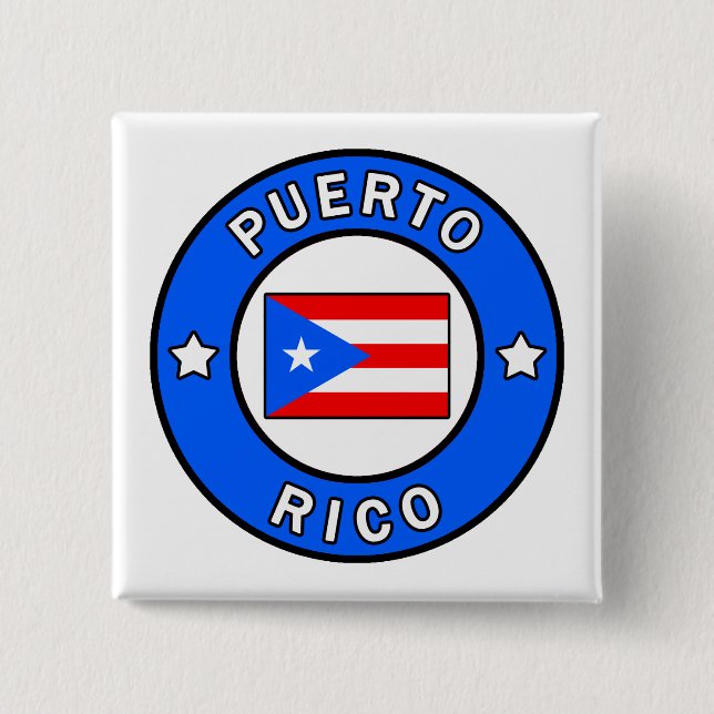Puerto Rico Button (Front)