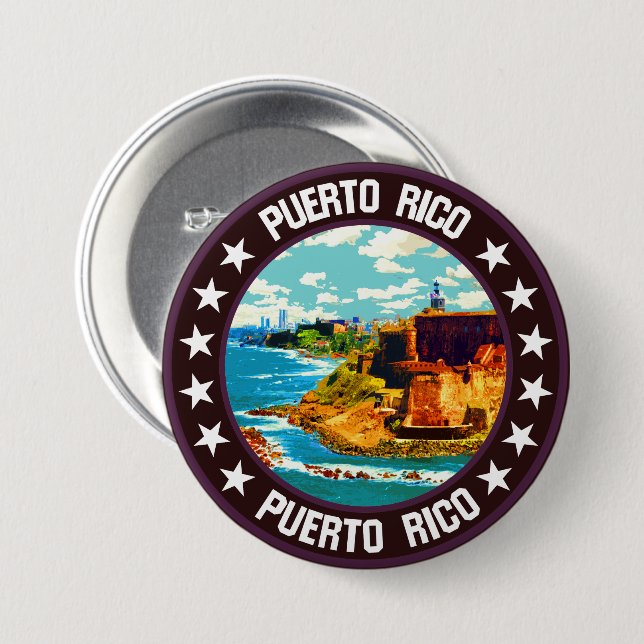Puerto Rico                                        Button (Front & Back)