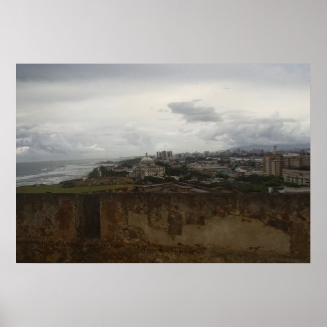 Puerto Rico by the Sea Poster (Front)