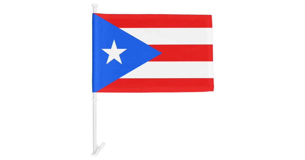 Puerto Rico Car Flag | Zazzle
