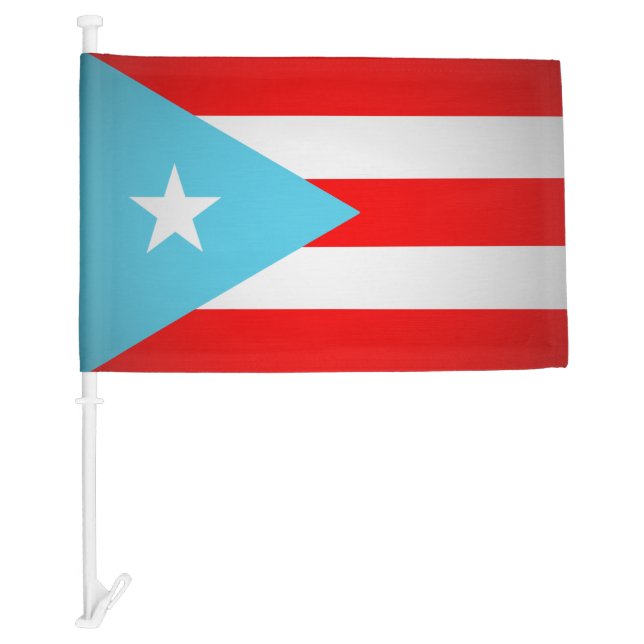 Puerto Rico Car Flag (Front)