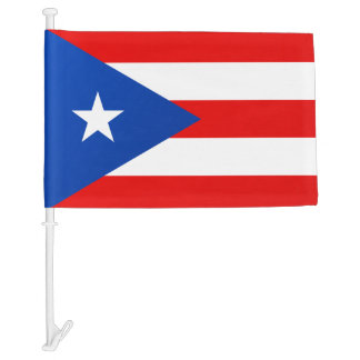 Puerto Rico Car Flag Boricua Pride