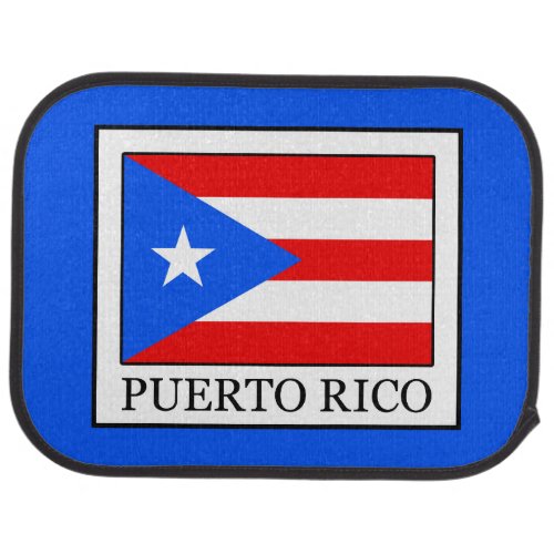 Puerto Rico Car Floor Mat