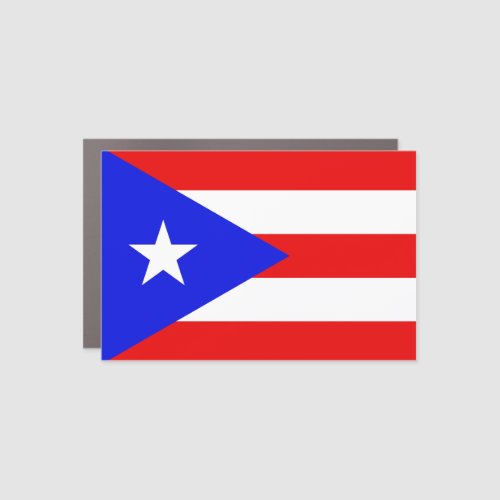 Puerto Rico Car Magnet