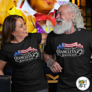 Puerto Rico Chancleta Survivor Club T-Shirt
