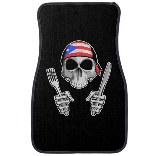 Puerto Rico Chef 4 Car Floor Mat