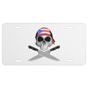 Puerto Rico Chef License Plate