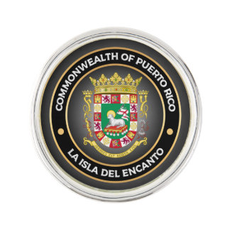 Puerto Rico Coat of Arms Lapel Pin