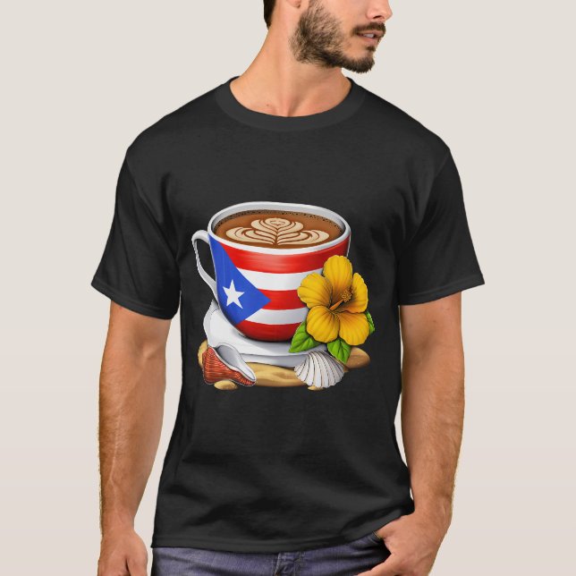 Puerto Rico Coffee T-Shirt (Front)
