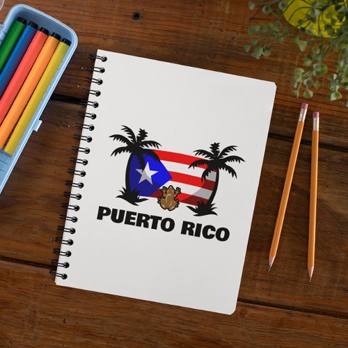 Puerto Rico Coqui Frog Travel Notebook