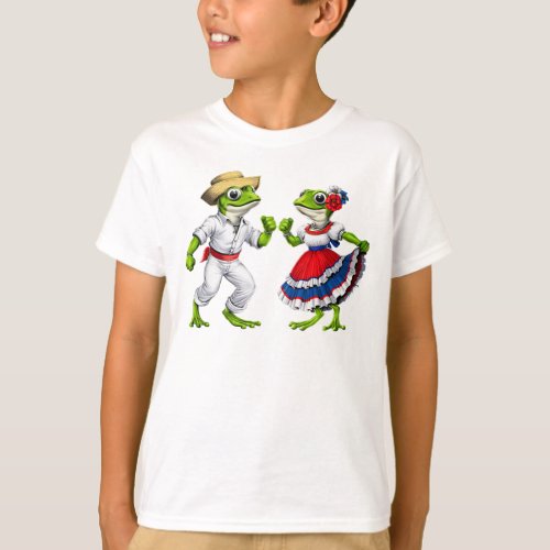 Puerto Rico Coqui Frogs T_Shirt