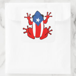 Puerto Rico - Coqui Sticker | Zazzle