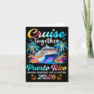 Puerto rico cruise 2026 family vacation cruisin' card