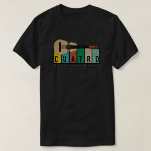 Puerto Rico Cuatro Guitar T-Shirt