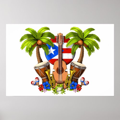 Puerto Rico Culture Poster