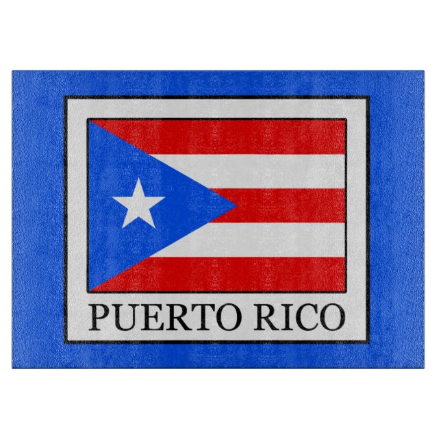Puerto Rico Cutting Board (Front)