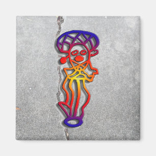 Puerto Rico - dancer - Customized Magnet