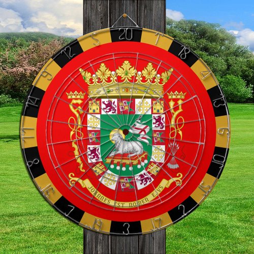 Puerto Rico Dartboard  Flag darts  game board