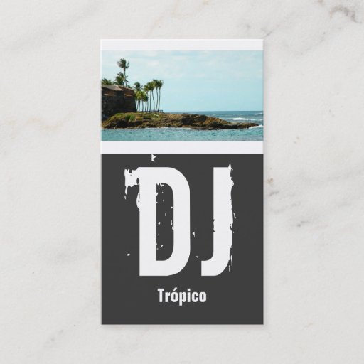 Customizable DJ BUSINESS CARDS