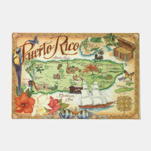 Puerto Rico Doormat