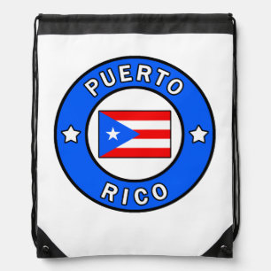 Puerto Rico Drawstring Bag