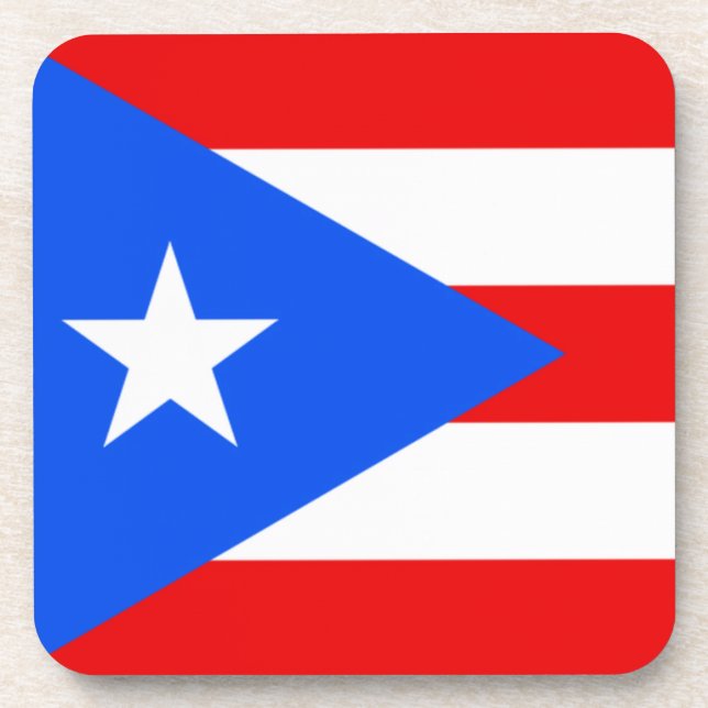 Puerto Rico Drink Coaster (Front)