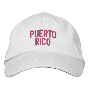 PUERTO RICO EMBROIDERED BASEBALL CAP