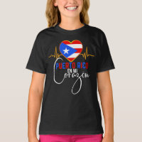 Puerto Rico en mi Corazon Puerto Rican Pride T-Sh