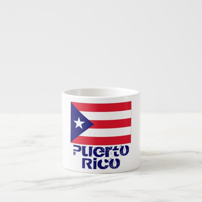 Puerto Rico Espresso Cup (Front)
