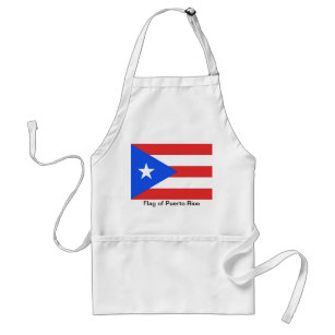 Puerto Rico Flag Adult Apron