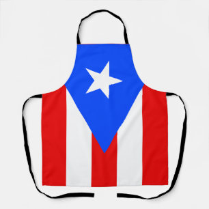 Puerto Rico Flag Apron