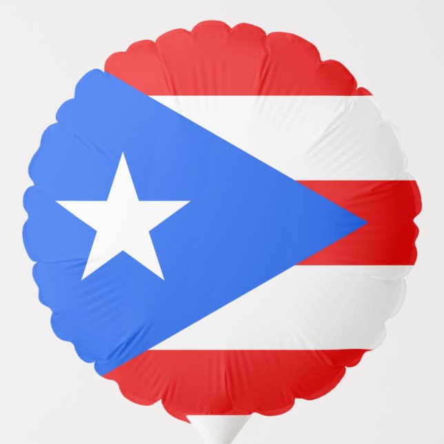 Puerto Rico Flag Balloon (Back)