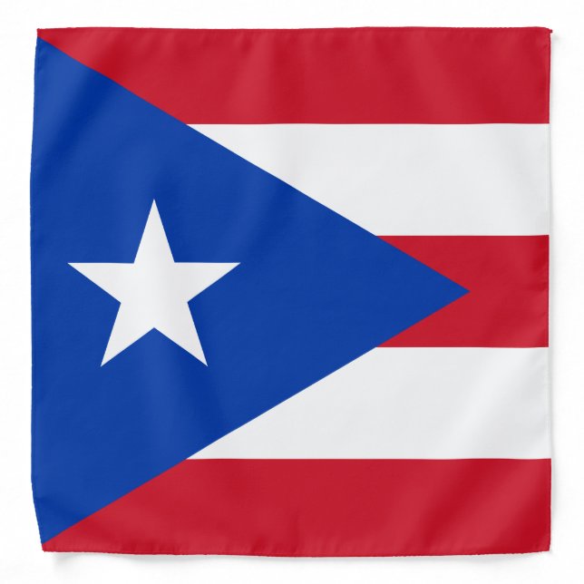 Puerto Rico Flag Bandana (Front)
