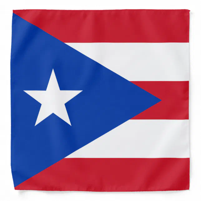 Puerto Rico Flag Bandana | Zazzle