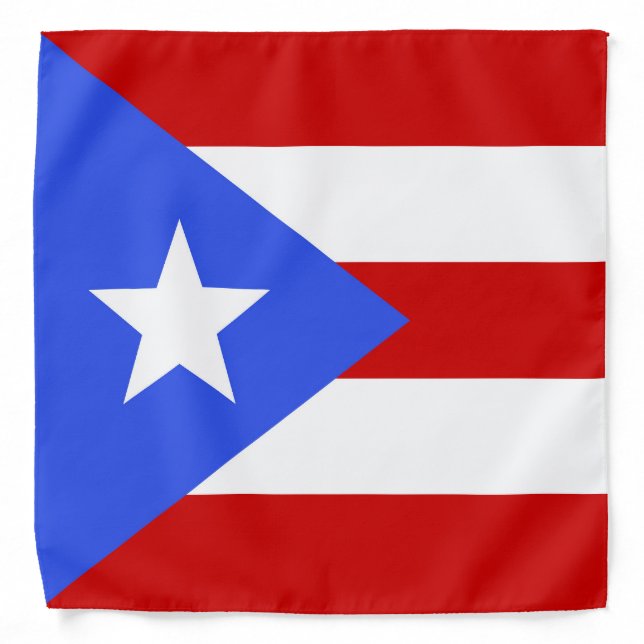 Puerto Rico flag Bandana (Front)
