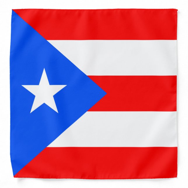 Puerto Rico Flag Bandana (Front)