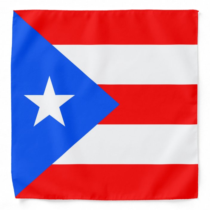 Puerto Rico Flag Bandana | Zazzle.com