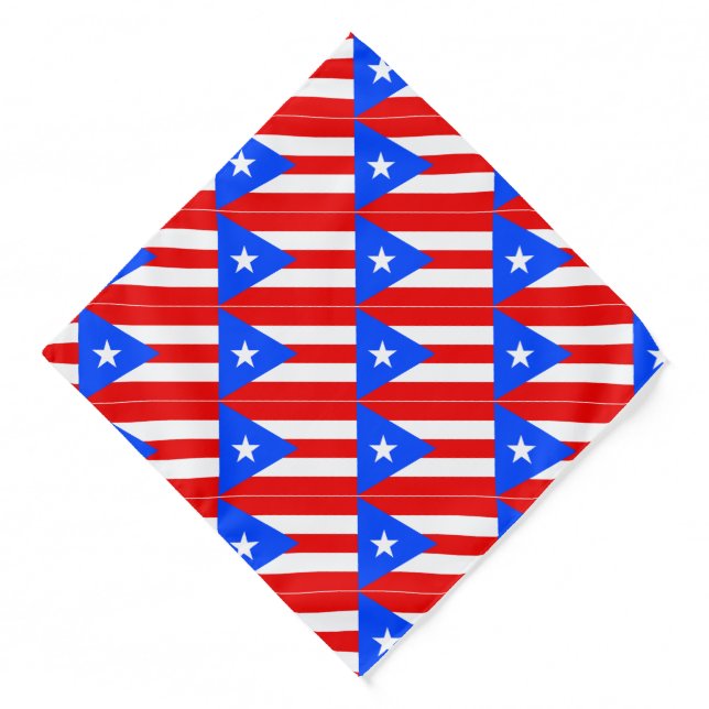 Puerto Rico Flag Bandana (Front)