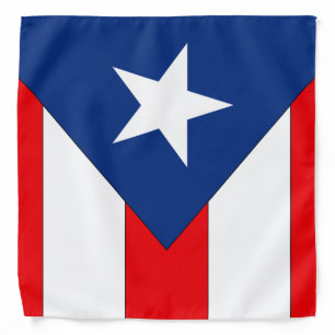 Puerto Rico Flag Bandana