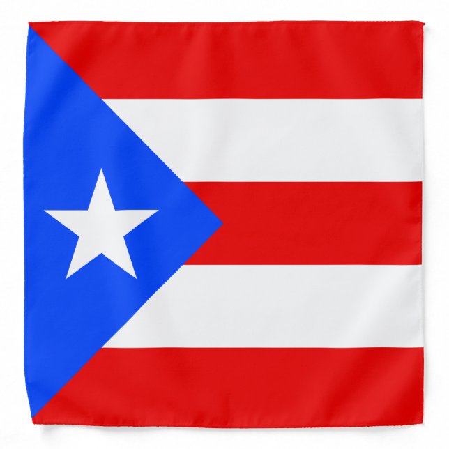 Puerto Rico Flag Bandana (Front)