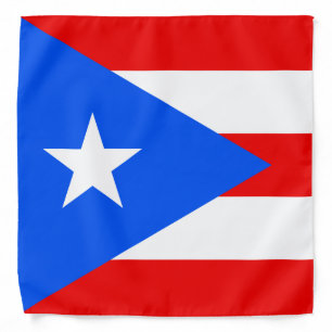 Puerto Rico Flag Bandana