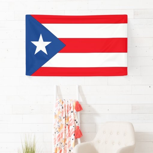 Puerto Rico Flag - Banner | Zazzle