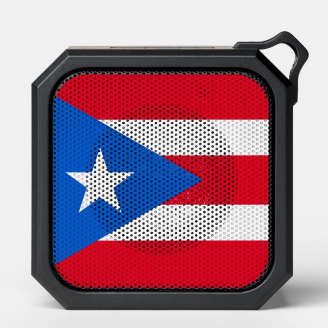 Puerto Rico Flag Bluetooth Speaker (Front)