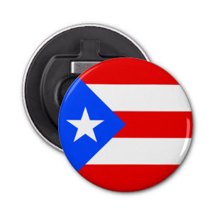 Puerto Rico Flag Bottle Opener