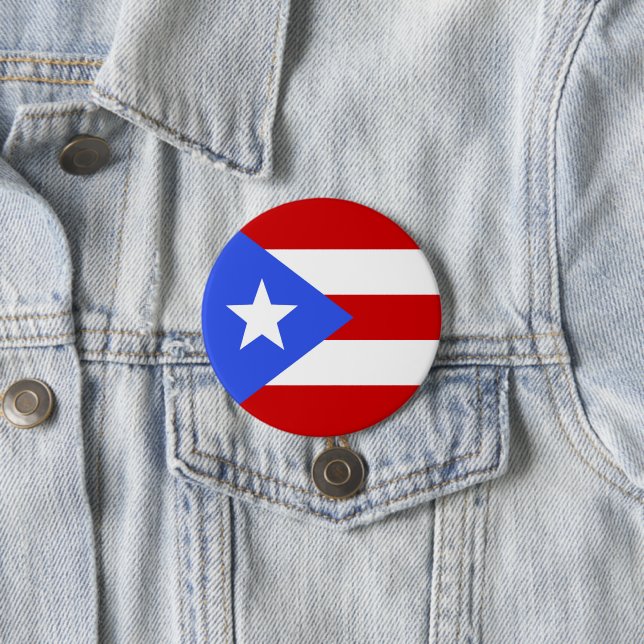 Puerto Rico flag Button (In Situ)