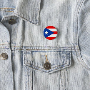 Puerto Rico flag Button
